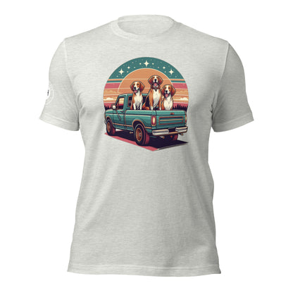Vintage Truck with Hounds